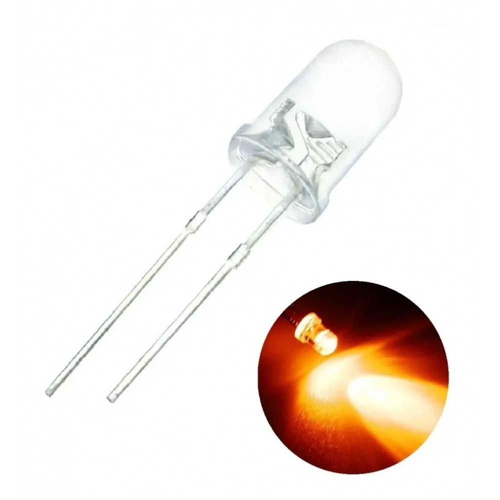 LED Amarillo Ultrabrillante 5mm